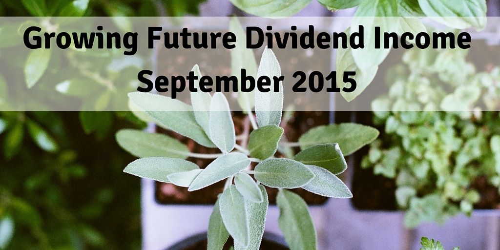 Growing our Future Income by $40 – September Updates