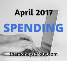Our April 2017 Spending Budget