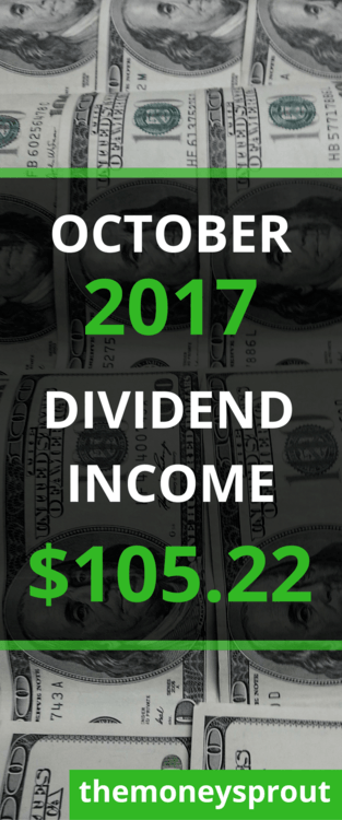 How We Earned $105.22 in Dividend Income in November 2017