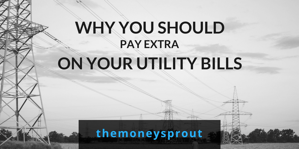 One Reason Why You May Want to Overpay Your Utility Bills