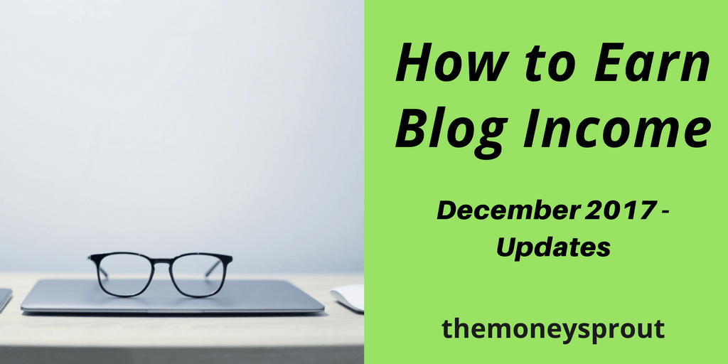 How to Earn Blog Income – December Results