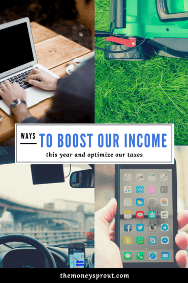 Ways to Boost Our Income to Help Optimize Our Taxes